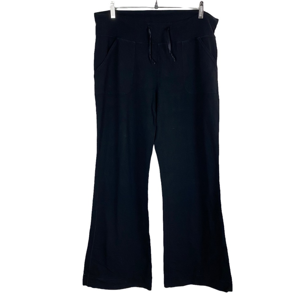 Lululemon Athletica Black Flare Leg Yoga Pants